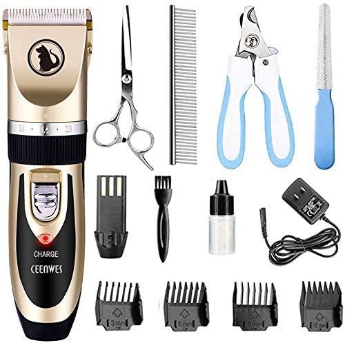 Ceenwes Cordless Pet Grooming Kit