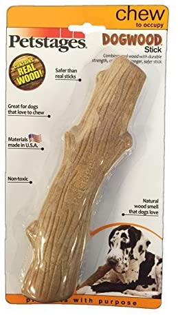 Petstages Dogwood Durable Real Wood Dog Chew Toy