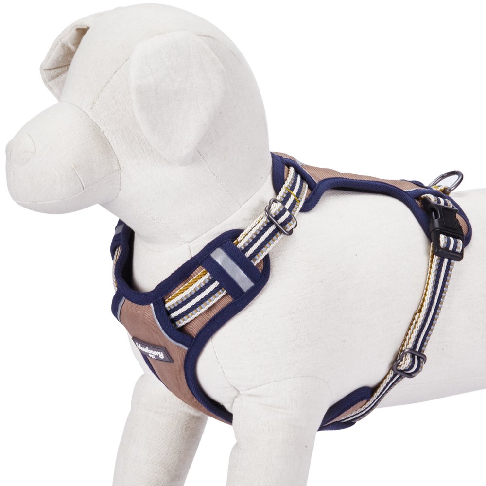 Blueberry Pet Dog Harness And Seatbelt