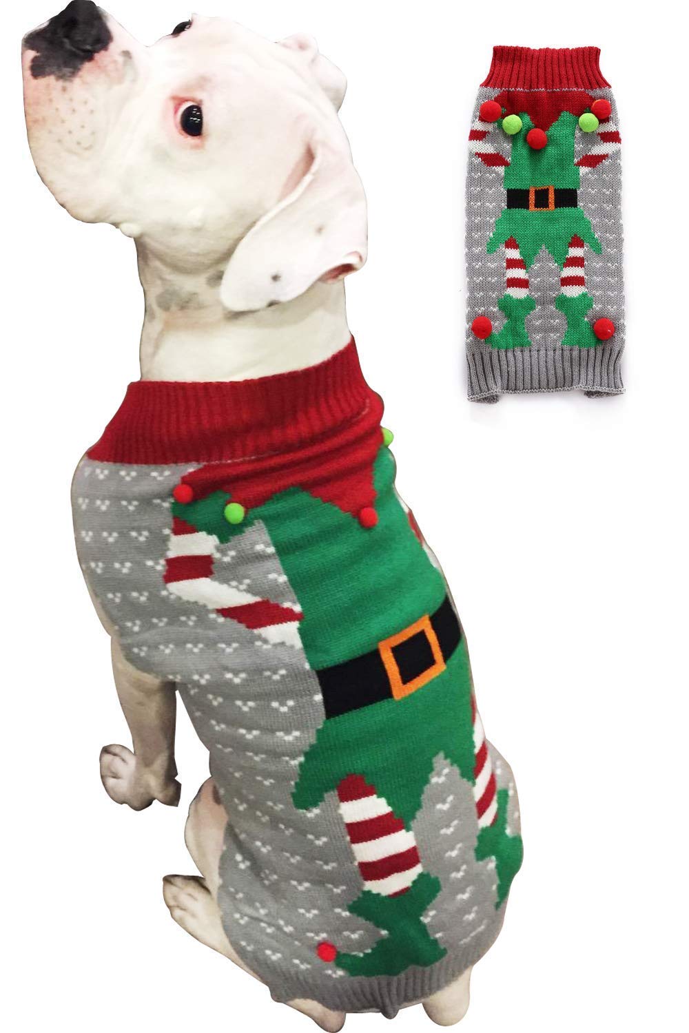 BOBIBI Christmas Dog Sweater