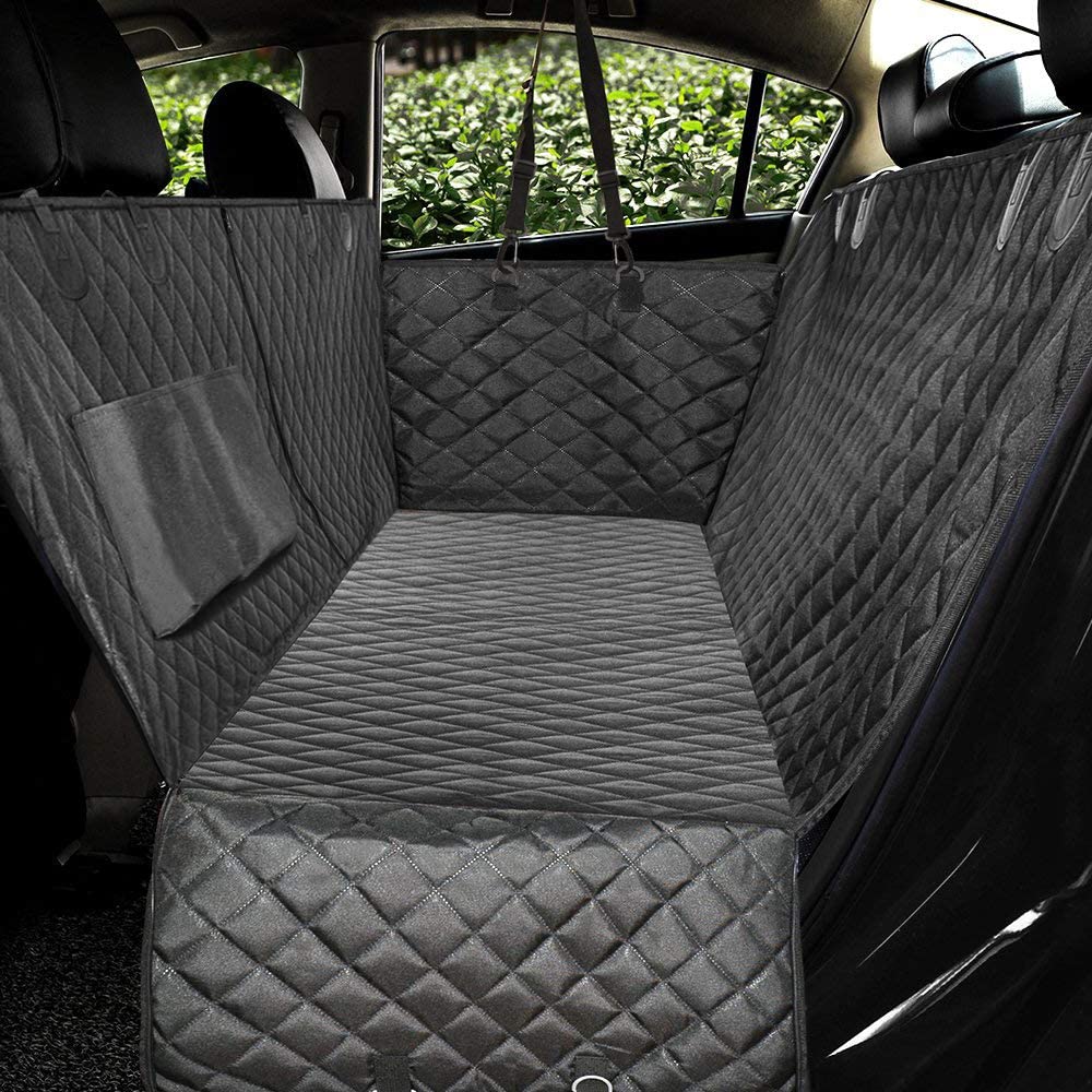 Honest Luxury Quilted Dog Car Seat