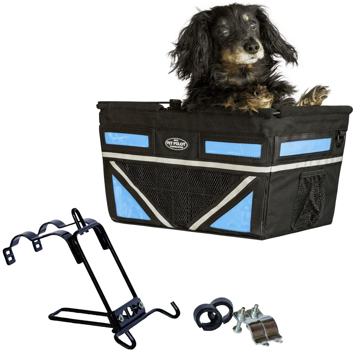 Travelin K9 Pet-Pilot MAX Dog Bicycle Basket Carrier