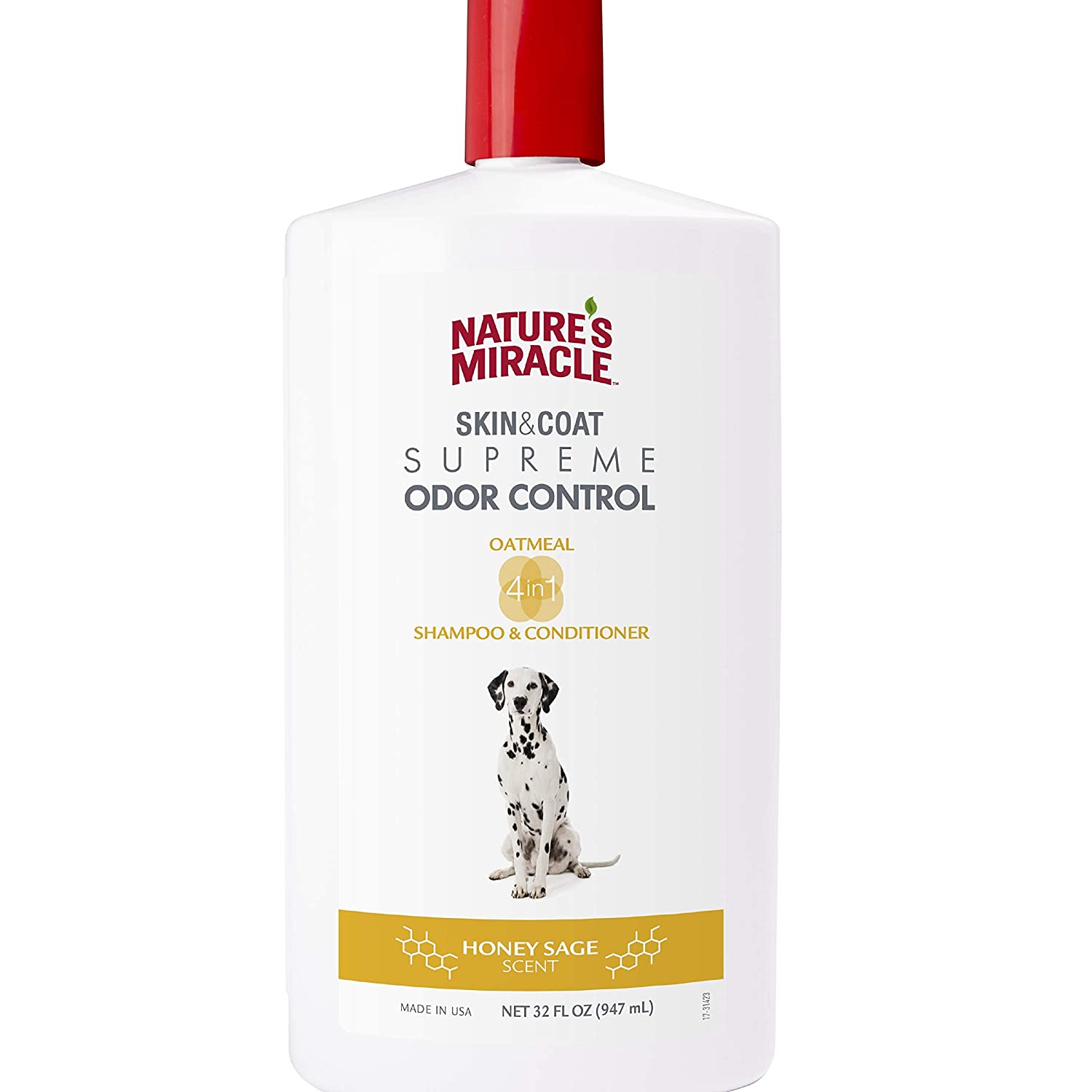 Nature's Miracle Supreme Odor Control Natural Oatmeal Dog Shampoo & Conditioner