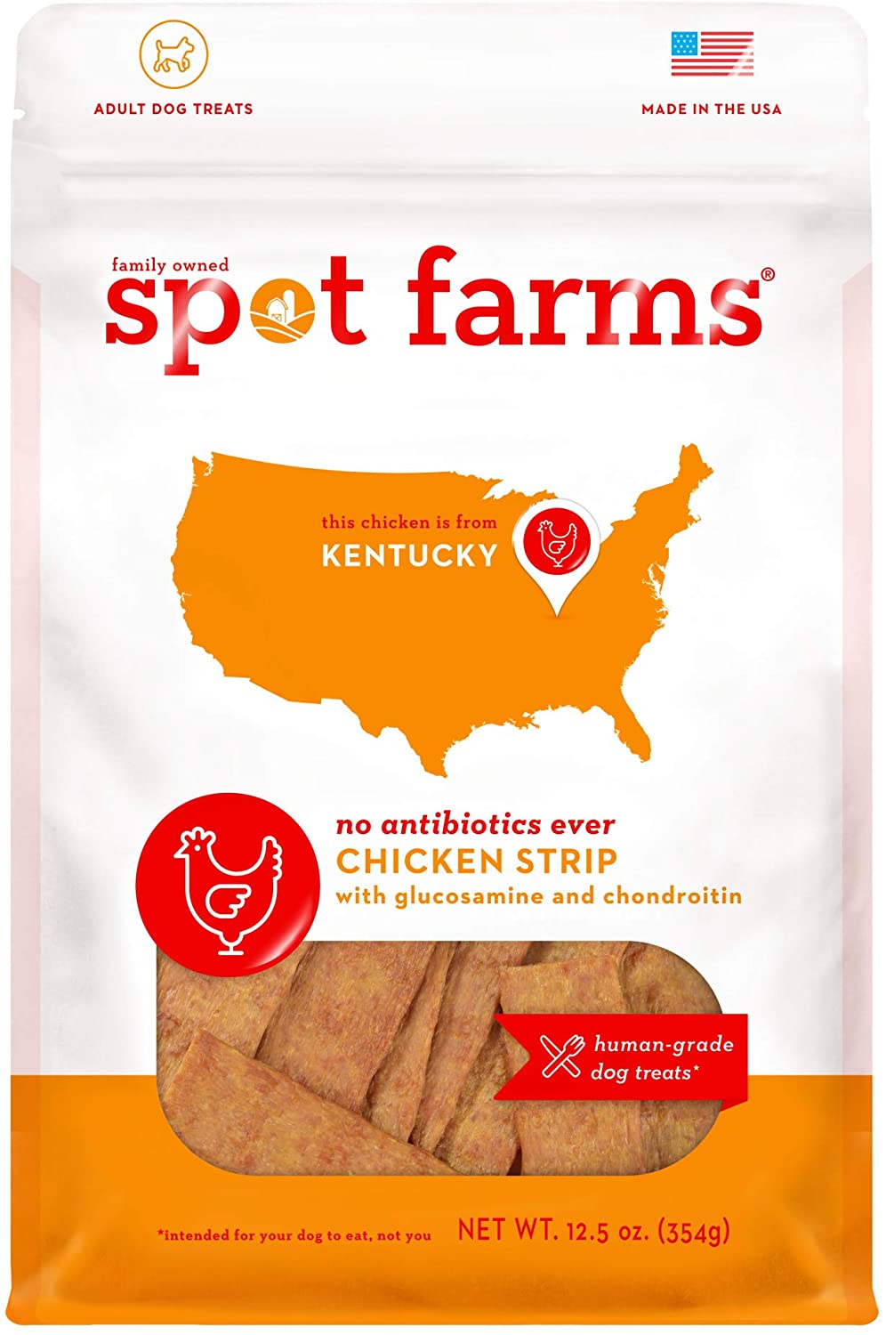 Spot Farms Chicken Strips with Glucosamine & Chondroitin