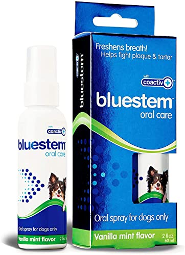 Bluestem Oral Care Vanilla Mint Flavor Dental Dog Oral Spray