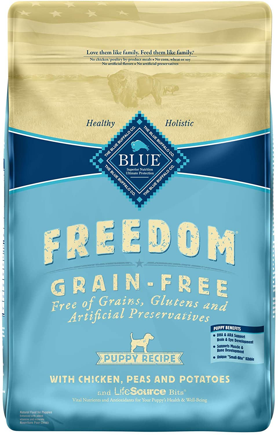 Blue Buffalo Freedom Grain Free Natural Puppy Dry Food