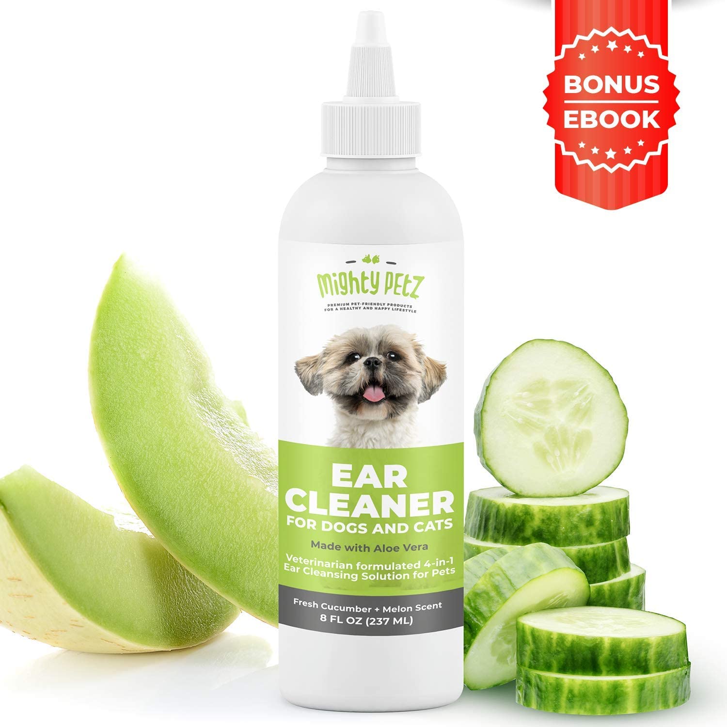 Mighty Petz 4-in-1 Dog Ear Cleaner