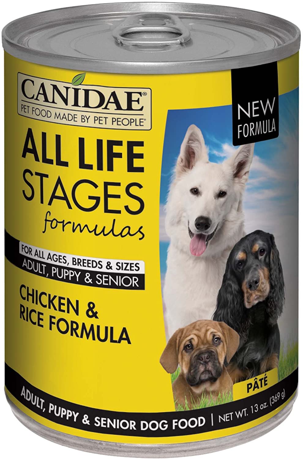 Canidae Life Stages Canned Dog Food For Puppies, Adults & Seniors