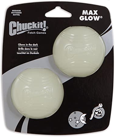 Chuckit! Max Glow Ball Dog Toy