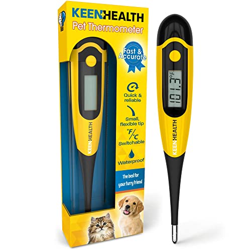 Keenhealth Digital Pet Thermometer for Rectal Use