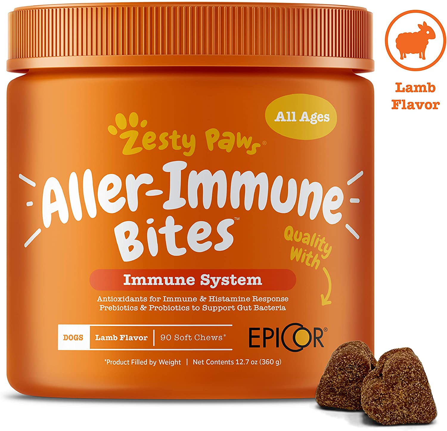 Zesty Paws Aller-Immune Bites 